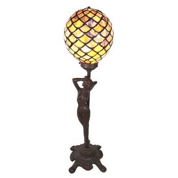 Lampe à poser Tiffany 21x21x51 cm E14/max 1x25W 1