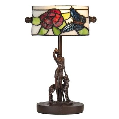 Bureaulamp Tiffany 17x15x28 cm E14/max 1x25W - II