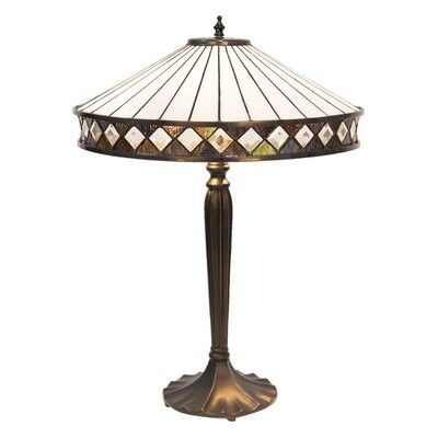 Tafellamp Tiffany Ø 41x59 cm E27/max 2x60W