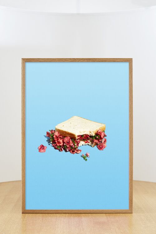 Flower Sandwich - no frame - 50x70