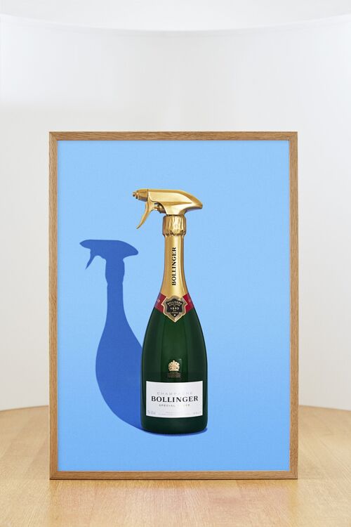 Champagne Spray - no frame - 50x70