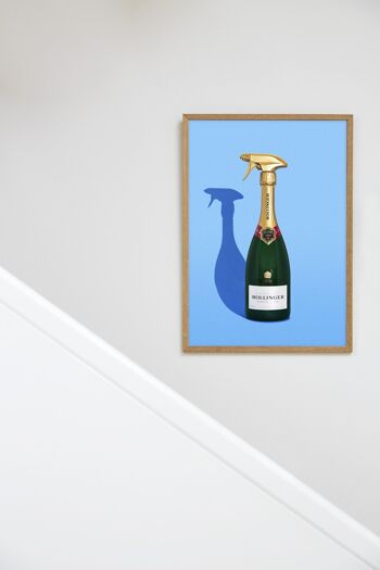 Spray Champagne - sans cadre - 50x70 2