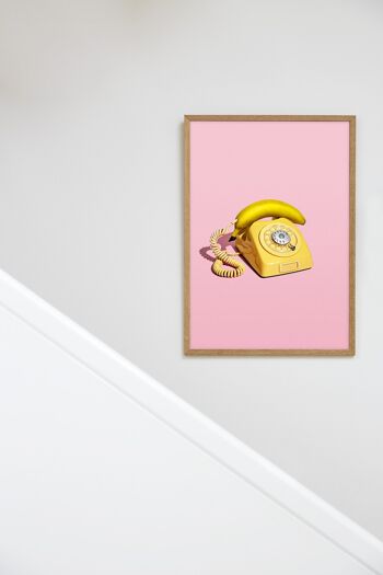 Téléphone banane - sans cadre - 50x70 2