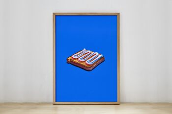 Dentifrice-toast - sans cadre - 50x70 2