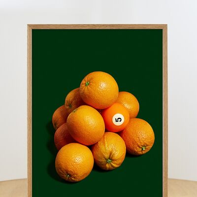 Odd Orange Out - sin marco - 50x70