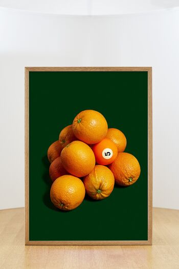Odd Orange Out - sans cadre - 50x70 1