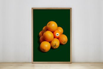 Odd Orange Out - sans cadre - 50x70 2