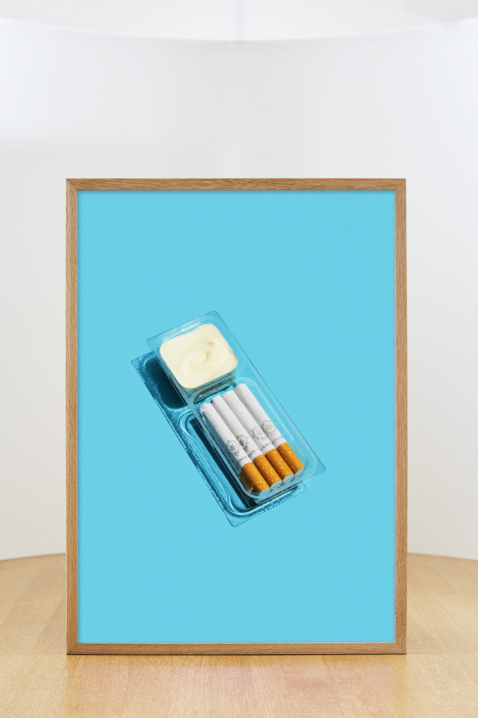 Dipper per formaggio affumicato - senza cornice - 50x70