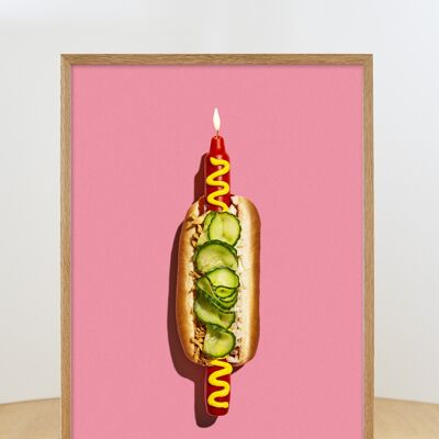 Cena a la luz de las velas - sin marco - 50x70