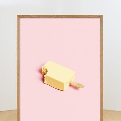 Buttereis - ohne Rahmen - 50x70
