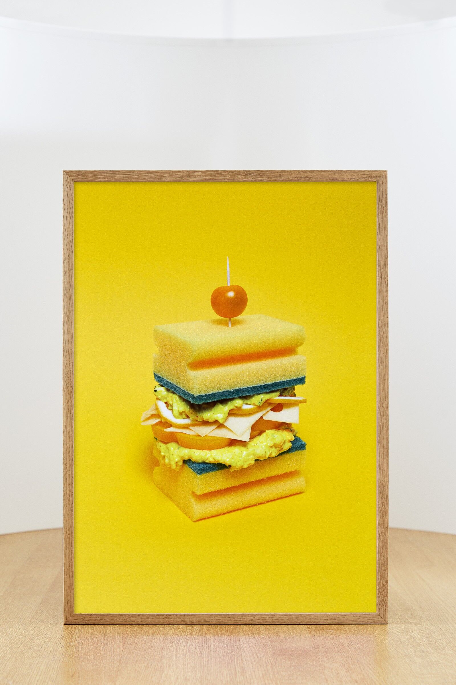 Sándwich de bizcocho amarillo - sin marco - 50x70