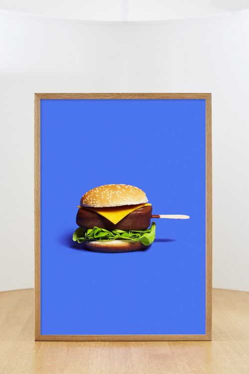 Magnum Burger - no frame - 50x70