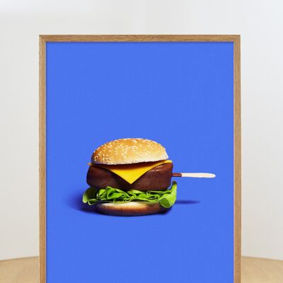 Magnum Burger - ohne Rahmen - 50x70