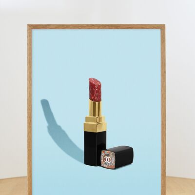 Salami Lipstick - no frame - 50x70
