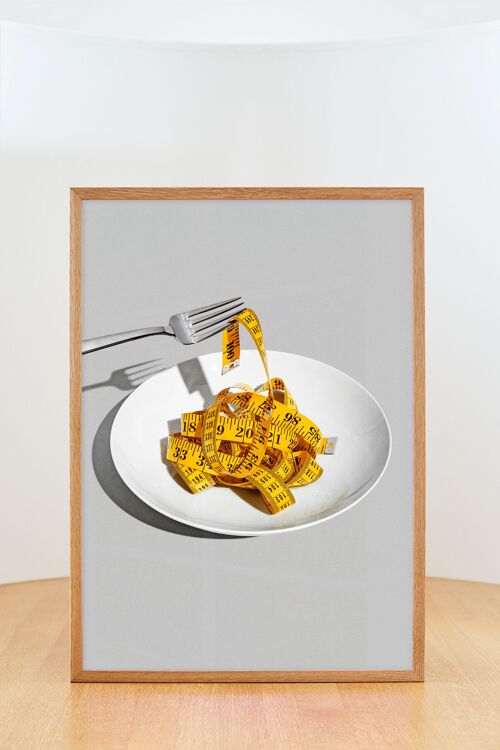 Measuring Spaghetti - no frame - 50x70