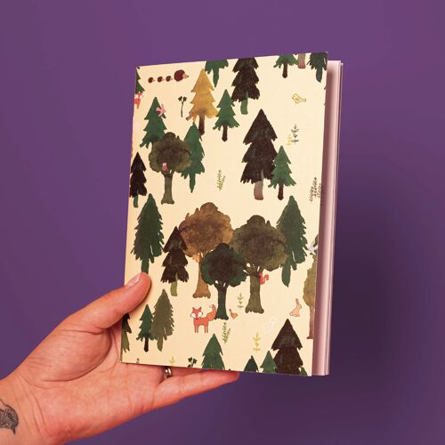 Carnet A5 Petite forêt