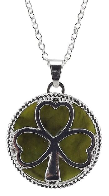 PENDENTIF SHAMROCK RÉVERSIBLE 1