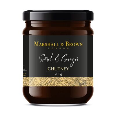 Chutney à l'oseille et au gingembre Marshall & Brown
