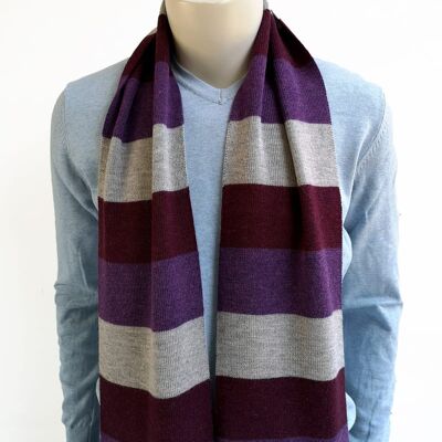 Pañuelo Alpaca Morado Montpellier