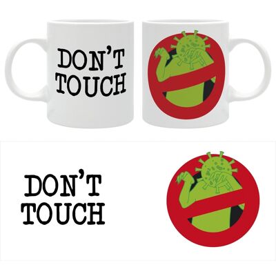 Covid - Mug 320 ml - LOL and Co - Don't Touch x2