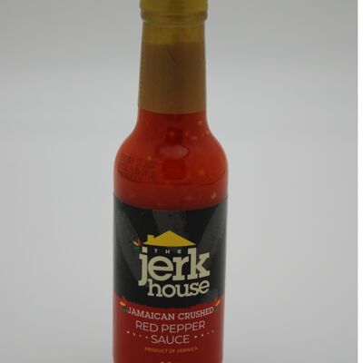 The Jerk House Salsa de pimiento rojo triturado de Jamaica