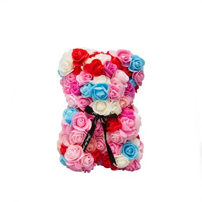 Little Roses Bears Multicolor 25cm