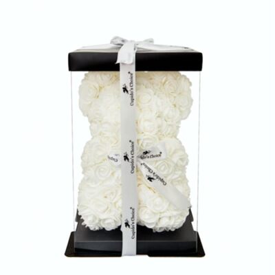 Cupidos Choice White Bear 25cm scatola incl