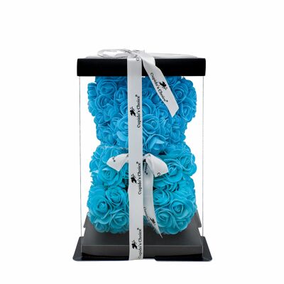 Cupidos Choice Oso Azul 25cm con caja incluida