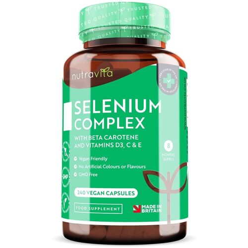 Selenium Complex 200mcg 240 Vegan Capsules