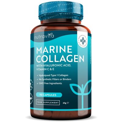 Hydrolysed Marine Collagen with Hyaluronic Acid