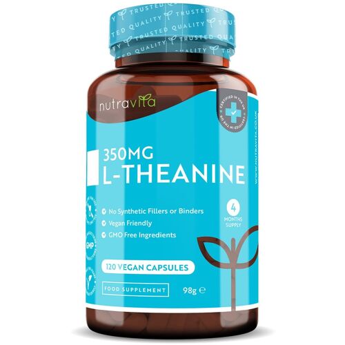 L-Theanine 350mg - 120 Vegan Capsules