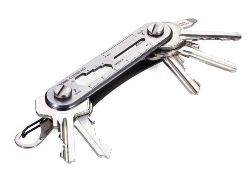 Schlüssel Organizer für max. 6 Schlüssel | 6 Zusatzfunktionen | TROIKA CLEVER KEY