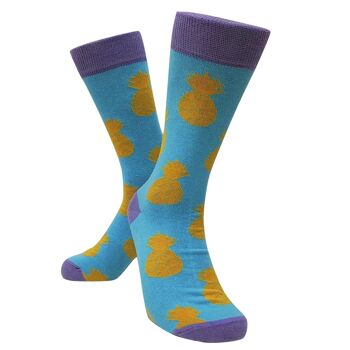 Chaussettes Ananas - S - Chaussettes Mandarine 2