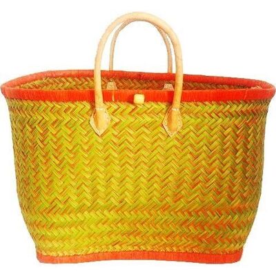Luxury Basket Aravoula Tutti frutti Orange - 30x56x23 cm