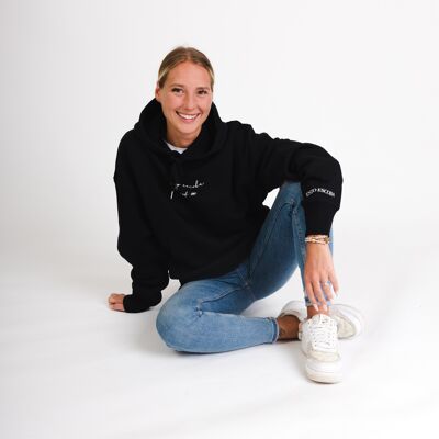 UNISEX ORGANIC COTTON HOODIE "FILIGREE COLLECTION"