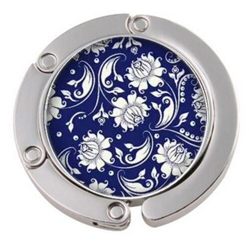 Bag Hanger Flowers Blue