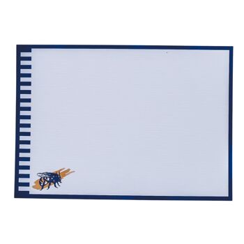 Notes d'un ensemble de cartes de notes Honey Bee avec enveloppes doublées 5
