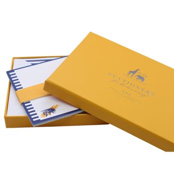 Notes d'un ensemble de cartes de notes Honey Bee avec enveloppes doublées 3