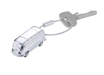 Porte-clés avec lumière LED (blanc) | VW Bulli (Volkswagen T1, 1962) | LUMIÈRE BULLI T1 1962 4