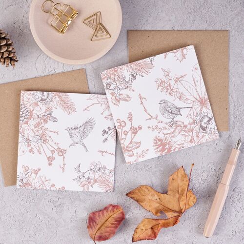 Autumn Garden Pack of 8 Notecards