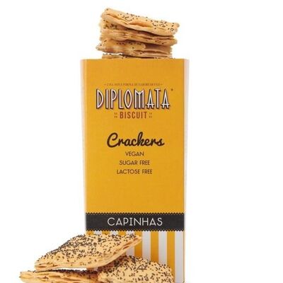 Capinha crackers with poppy seeds