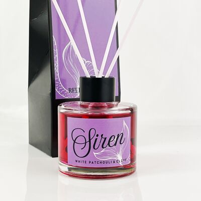 Siren Reed Diffuser | White Patchouli & Clove