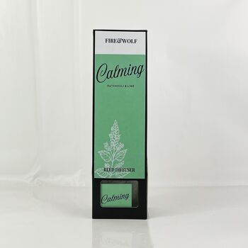 Diffuseur à roseaux calmant botanique | Patchouli & Citron vert 4