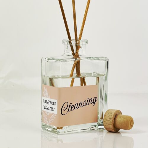 Botanical Cleansing Reed Diffuser | Sandalwood & Bergamot