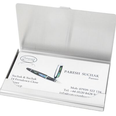 Business cards holder (all metal)