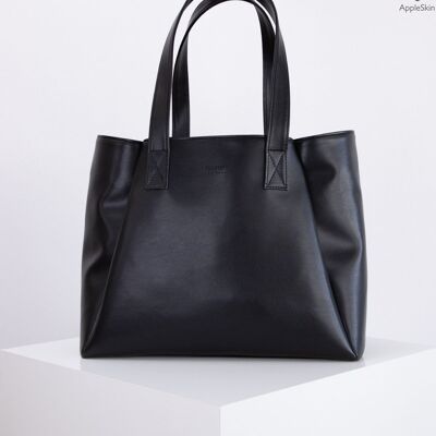 nuuwaï - Bolso tote vegano - JUNIO night black