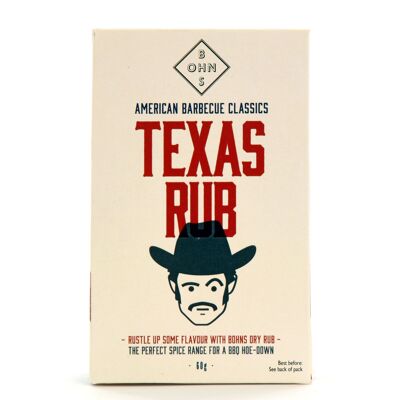 Rub Texas pour barbecue de viande et de poisson 60 g