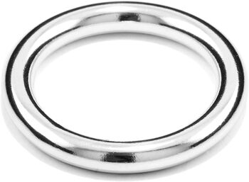 Bague BOLD, Silber 925, Sterlingsilber, Ringgröße 51, Handmade in Germany, JRJ - Silber - 51 (16.2) - 925 Sterling Silver 1