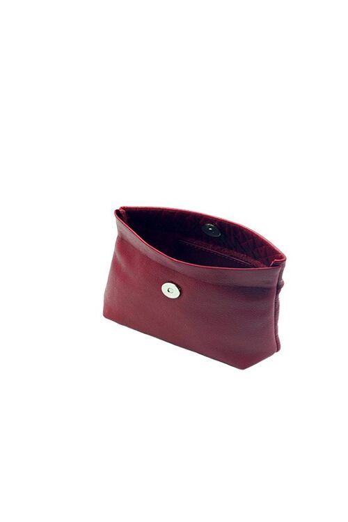 Pochette Medium Matelassée Bordeaux