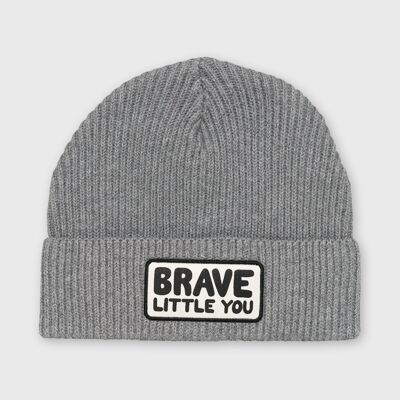 Brave Little You beanie grey
